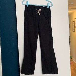 Roxy Black Linen Pants